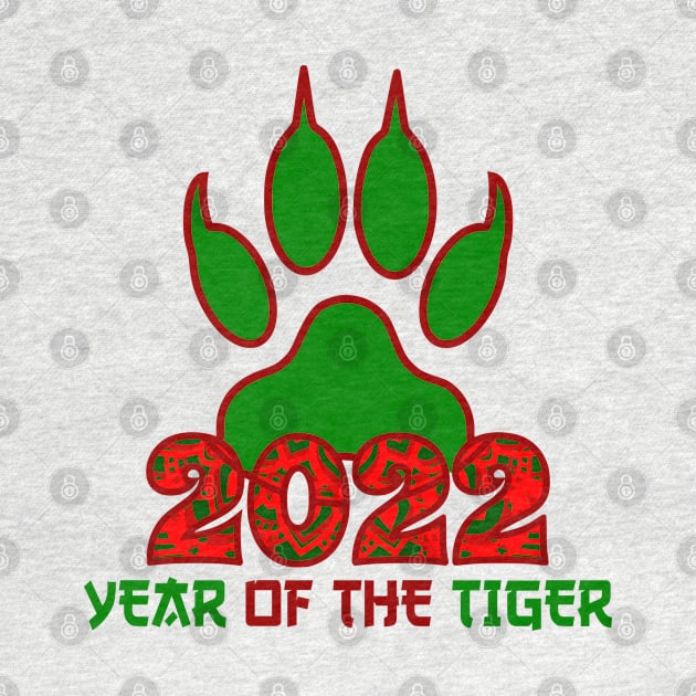 Chinese Zodiac Tiger 2022 - Perfect Year of the Tiger Design by Printofi.com